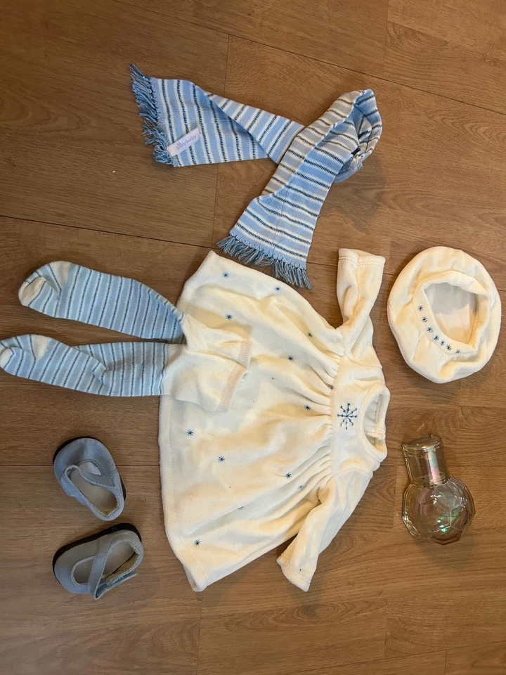 American Girl Bitty Baby Doll Retired Winter Wonderland Outfit and Accessories - Image 1 of 1