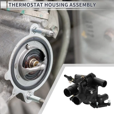 Conjunto de carcasa de termostato de refrigerante de motor para Land Rover Range Rover 2003-2012 Foto 1 de 4