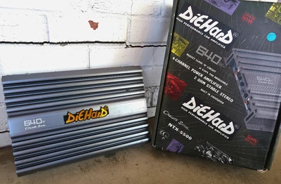 Amplificador de audio para automóvil vintage Die Hard NTX-5500 Cruiser Series 640W años 90 Foto 1 de 4