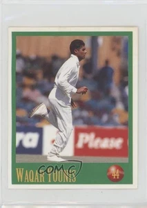 1996-97 Select Stickers Waqar Younis #44 - Picture 1 of 3