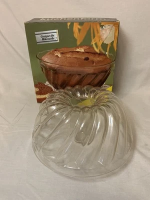 Vintage Jena Glas klar Konvolut Kuchen / Gelierform 0,75l dünnes Glas  - Bild 1 von 4
