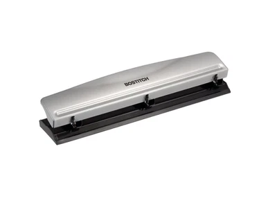 Пробойник для бумаги 3 отверстия высокопрочный металл большие офисные инструменты США - Изображение 1 из 4