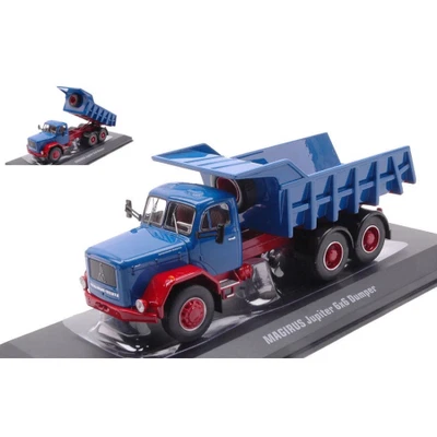 MAGIRUS JUPITER 6x6 1964 TRUCK CASSONE RIBALTABILE 3-ASSI 1:43 Ixo Model Camion  - Immagine 1 di 3