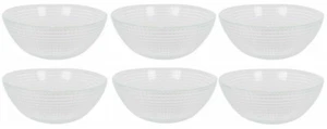 Snack bowls glass dishes sides chips olives party tableware 13cm - Box 6 - - Picture 1 of 3