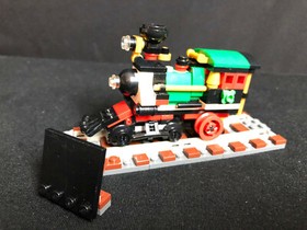 Lego Mini Model Winter Holiday Train from 4002016 50 Years On Track 