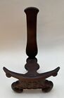 Chinese Hardwood Plate Stand C19th Or Earlier Antique Hardwood Stand Qianlong