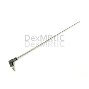 2 szt. 240mm 4-sekcyjna antena teleskopowa 3,5mm męskie radio FM do komórki komórkowej - Zdjęcie 1 z 9