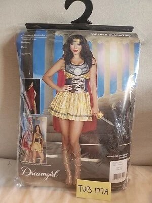 Disfraz Dreamgirl "Gladiador Dorado" Adulto Talla M Foto 1 de 4