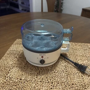 Krups Egg Express F230 Cooker Boiler  7 Eggs Hard Soft Medium Boiled - Picture 1 of 8