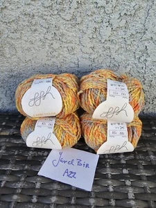 GGH Capri Yarn Variety Orange Aron Cotton Nylon Bulky Made in Italy Discontinued - Picture 1 of 4