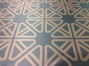 Brentano FR Poly Geometric Drapery Fabric- Blessing/Peace (3542-04) 2.75 yds - Picture 1 of 4