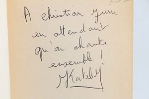 KATEB YACINE Le cercle des représailles EDITION ORIGINALE ENVOI AUTOGRAPHE 1967 - Picture 1 of 1