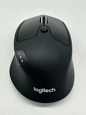 Logitech M720 Wireless & Bluetooth Mouse - Black (No USB) - Image 1 of 4