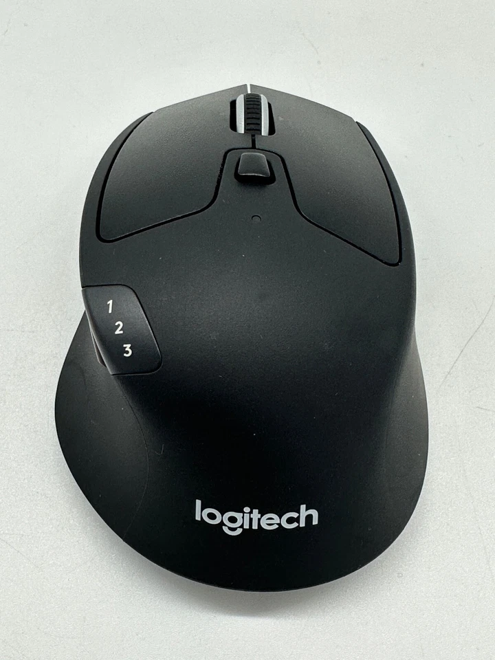 Logitech M720 Wireless & Bluetooth Mouse - Black (No USB) - Image 1 of 4