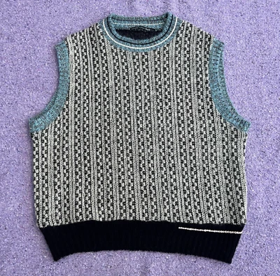 Chaleco tejido cuello redondo Andersson Bell Túnez talla pequeña multicolor Foto 1 de 4