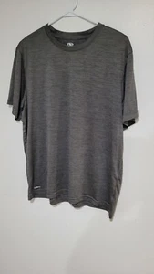 Athletic Works Mens Dri Works Active Short Sleeve Gray Shirt, Size XL - Picture 1 of 10