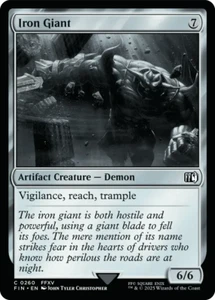 0260 Iron Giant FFXV FIN Final Fantasy MTG Card SHIPS NOW - Picture 1 of 1