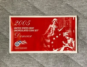 2005 Denver Uncirculated Coin Set w/Original Envelope - Picture 1 of 3