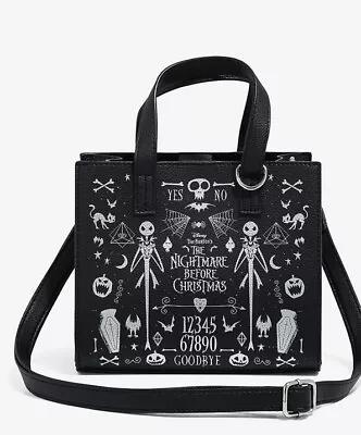 The Nightmare Before Christmas Jack Spirit Board Satchel Purse Bag Crossbody NWT - Image 1 of 4