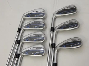 New LH Cleveland Launcher XL iron set 4-PW irons Elevate MPH Stiff steel - Picture 1 of 7