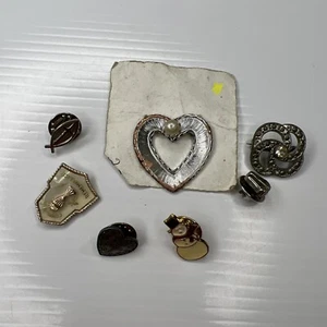 H4 Lote Comunión Cruces Religiosas Muñeco de Nieve Pies de Pez Vintage Retro Broche Prendedor - Imagen 1 de 4