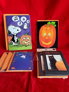 Verschiedene HALLOWEEN Karten PUNZE & AMERIKANISCHE GRÜSSE 9 mit Umschlägen - Bild 1 von 9