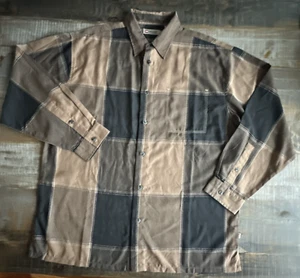 Camisa vintage con botones de La Meca nueva con etiquetas de gran tamaño XL - Imagen 1 de 16