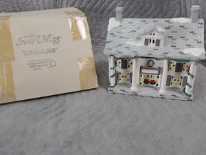 Abteilung 56 Weihnachten Schneedorf CUMBERLAND HOUSE Lights Up Pensioniert 1987 #5024-5 - Bild 1 von 1