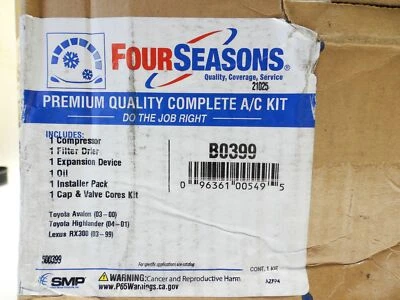 Nuevo kit de aire acondicionado completo premium para muchos 00-04 Toyota Avalon Highlander Camry Lexus Foto 1 de 3