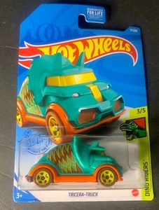 2020 Mattel Hot Wheels Dino Riders 3/5 TRICERA-TRUCK 71/250 - Bild 1 von 8