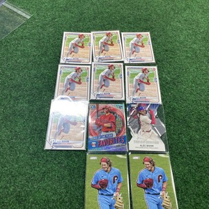 2021 Bowman # 2 Alec Bohm RC Lot Philadelphia Phillies - LOT OF 11 ROOKIE CARDS