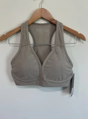 Beyond Yoga Spacedye Lift Your Spirit Bra Size Large Color Birch Heather - Image 1 of 3
