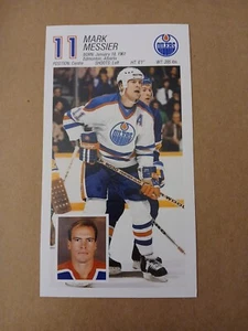 EDMONTON OILERS POSTCARD MARK MESSIER (2) - Imagen 1 de 2