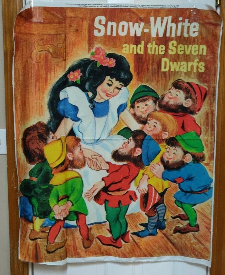 Disney Snow White and the Seven Dwarfs Panel by David Textiles  btp - Image 1 of 1