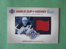 2004-05 UPPER DECK WORLD CUP TRIBUTE PATRIK ELIAS JERSEY #WC-PE NEW JERSEY DEVIL
