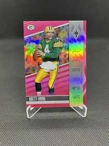 2017 Panini Phoenix Brett Favre Legacy - Pink #L-8 016/199Green Bay Packers
