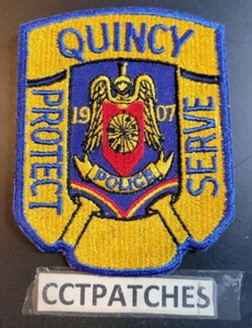 RARE QUINCY, WASHINGTON POLICE PROTECT SERVE SHOULDER PATCH WA - Picture 1 of 2