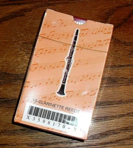 PACKAGE OF 10 CLARINET REEDS # 2-1/2 NEW - Picture 1 of 3