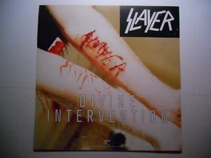 SLAYER Divine Intervention 1994 American Recordings 2-Sided Promo Poster - Picture 1 of 2