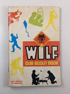 Vintage 1978 Boy Scouts Of America Book WOLF CUB SCOUT BOOK PREOWNED - Picture 1 of 4