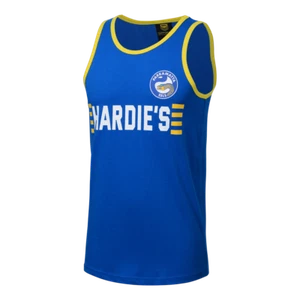 Parramatta Eels ARL NRL Classic Retro Hardies Cotton Singlet Sizes S-5XL! - Picture 1 of 3
