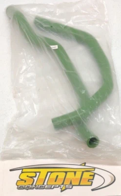 Yamaha Banshee YFZ350 YFZ 350 Silicone Radiator Coolant Hose Kit Green 87-06 - Image 1 of 2