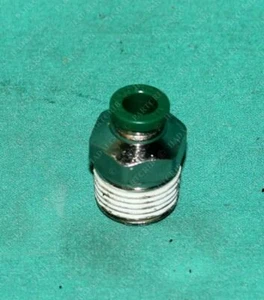 Parker, W68PLP-4-6, 1/4" 3/8" .25" .375" Push On Male Connector Tube Male Fittin - Picture 1 of 2