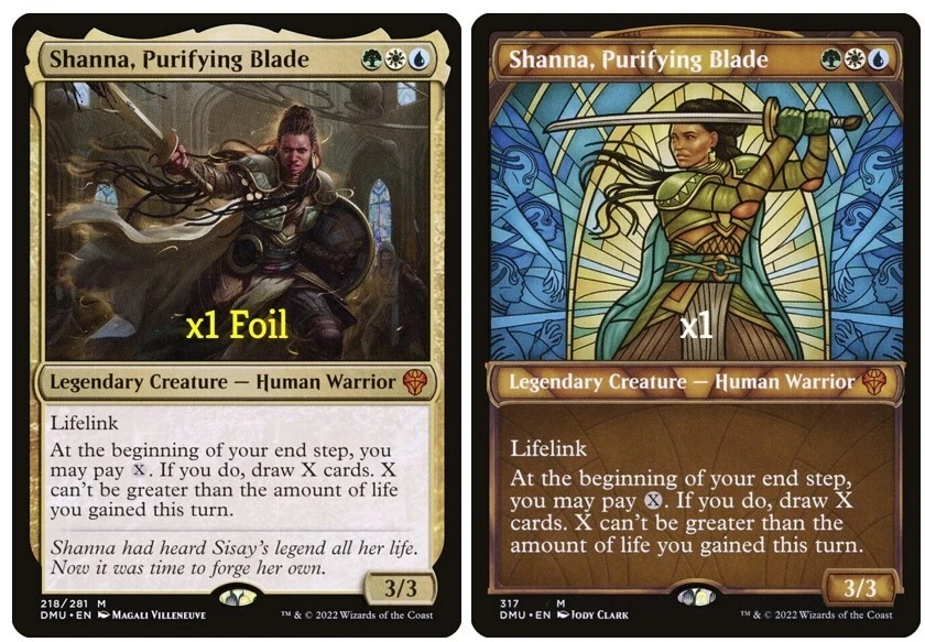 MTG Dominaria United DMU Shanna, Purifying Blade MINT (SELECT) - Image 1 of 1