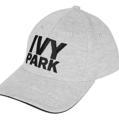 Ivy Park Black and Grey Soft Cotton Casual Adjustable Baseball Cap One Size - Image 1 of 4
