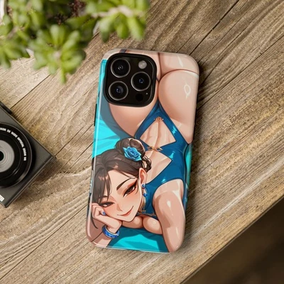 Chun-Li Street Fighter Waifu Tough Case Cover Protective For Fan Gift V9 - Image 1 of 4