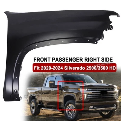 Fender For Chevrolet Silverado 2500 HD 2020-2025 Front Passenger Side 84581167 - Image 1 of 4