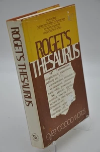 Roget's Thesaurus Of Synonyms And Antonyms - Peter Mark Roget (HC-DJ, 1972) - Imagen 1 de 10