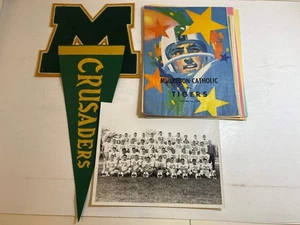 Lot of Muskegon Catholic Football Ephemera 1960s - Picture 1 of 8