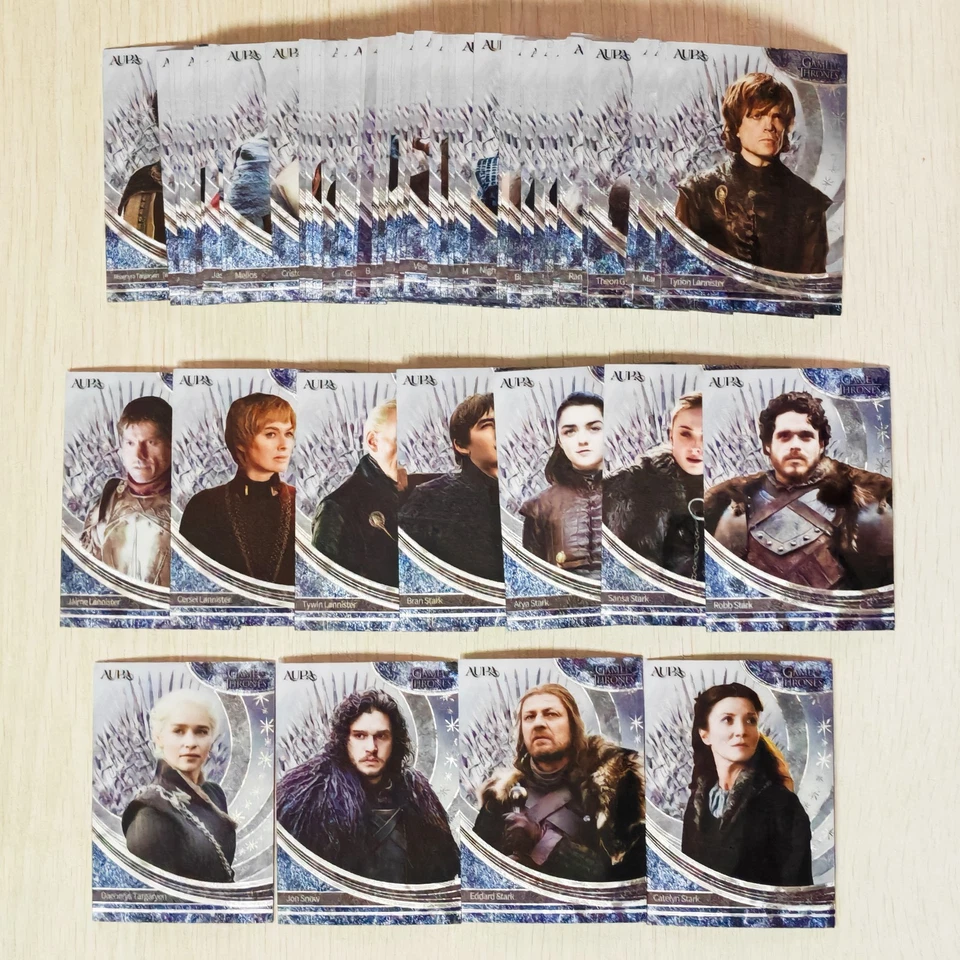 Juego de Cartas Base Juego de Tronos 2025 Kakawow Aura Juego Completo #1-65 Foto 1 de 1